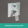 Hansgrohe Vivenis vaňová batéria pod omietku, 2 výstupy, chróm 75415000