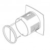 CATA klapka spätná 120mm k ventilátorom B-12 PLUS, 01990094