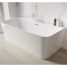 LAVITA MENSOLA S voľne stojaca vaňa 150 x 80 x 60 cm so sifónom Click-Clack biela lesklá