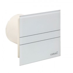 CATA E-100 GT ventilátor kúpeľňový Timer, biely sklenený kryt, 00900100