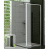 SanSwiss TOP-Line bočná stena samostatná, ATYP,šírka 102 cm - farba aluchrom, sklo čiré TOPFSM25007-1596