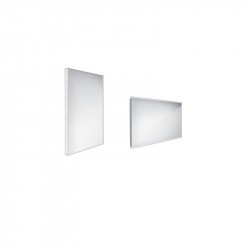 NIMCO zrkadlo podsvietené LED 9000 40 x 60 cm hliníkový rám ZP 9000 rozbalený