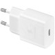 Samsung Nabíjací adaptér s USB-C portom (15 W) biely