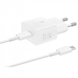 Samsung 25W USB-C + kábel white, EP-T2510XWEGEU
