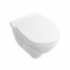 Villeroy & Boch predstenový modul ViConnect Pro S + WC misa O.NOVO DirectFlush, sedátko SoftClose, tlačítko čierne sklo