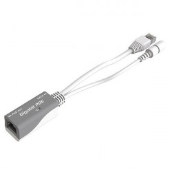 Mikrotik pasivní gigabit PoE injektor s LED indikací