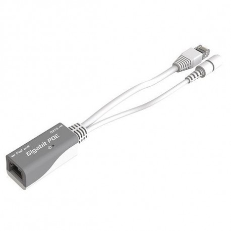 Mikrotik pasivní gigabit PoE injektor s LED indikací