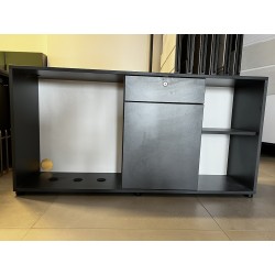 Skrinka 140,50 x 35 x 71 cm antracit, SKRINKA2PT05 - POUŽITÝ TOVAR