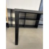 Kancelársky stôl 180 x 80 cm, antracit, STOL2PT05 - POUŽITÝ TOVAR