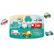 Hape puzzle vkladacie Záchranári