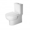 DURAVIT No.1 misa WC kombi stojaca 36,5 x 65 cm Rimless odpad Vario biela 2182090000