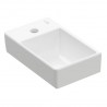 VILLEROY & BOCH Avento umývadielko 36x22 cm, bez prepadu, 1 otvor na batériu vľavo, alpská biela 43003R01