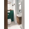 VILLEROY & BOCH Avento umývadielko 36x22 cm, bez prepadu, 1 otvor na batériu vľavo, alpská biela 43003R01