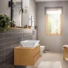 Hansgrohe Rebris E batéria pre umývadlovú misu 240, s výpusťou, CoolStart, chróm 72581000