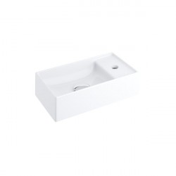 RAVAK Veda umývadlo mini Slim 400 x 220 mm biela XJX01240000