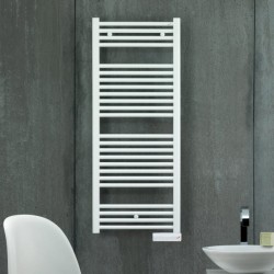 ZEHNDER Virando Electric elektrický radiátor 1276 x 500 mm s vykurovacou tyčou 750W RAL9016 biela, ABE-120-050/TF