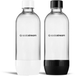 SODASTREAM jet 2x1l black/white DW-safe