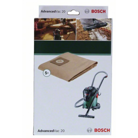 BOSCH ADVANCEDVAC 20 / 5ks vrecká do vysavača BOSCH ADVANCEDVAC 20 / 5ks vrecká do vysavača