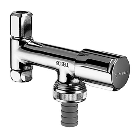 SCHELL Comfort 3/8" ventil prístrojový s klapkou k rohovému ventilu chróm 033740699 SCHELL Comfort 3/8" ventil prístrojový s klapkou k rohovému ventilu chróm 033740699