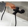 Hansgrohe Rebris E vaňová batéria, matná čierna 72450670 - ROZBALENÝ TOVAR