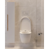 MYBATH Dee závesné WC s doskou SoftClose, Vortex Rimless, biela, 460261