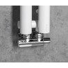 SAPHO PILON radiátor 122x1800mm, so 2 háčikmi, biela matná IZ125T