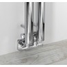 SAPHO PILON radiátor 122x1800mm, so 2 háčikmi, chróm IZ123T