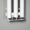 SAPHO PILON radiátor 196x1800mm, so 3 háčikmi, biela matná IZ127T