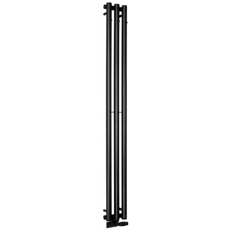 SAPHO PILON radiátor 196x1800mm, so 3 háčikmi, čierna matná IZ128T