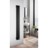 SAPHO PILON radiátor 196x1800mm, so 3 háčikmi, čierna matná IZ128T