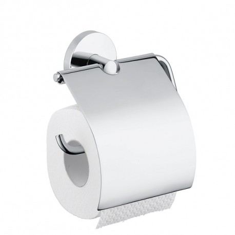 Hansgrohe Logis držiak toaletného papiera s krytom chróm, 40523000 Hansgrohe Logis držiak toaletného papiera s krytom chróm, 40523000