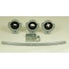 Multifeed 3 x LNB kovový
