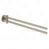 Grohe Essentials držiak na uteráky dvojitý kartáčovaný nikel 40371EN1 Grohe Essentials držiak na uteráky dvojitý kartáčovaný nikel 40371EN1