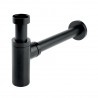 Novaservis umývadlový sifón 5/4" x 265mm, DN32, čierny matný, S282-BL Novaservis umývadlový sifón 5/4" x 265mm, DN32, čierny matný, S282-BL