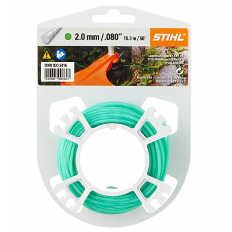 STIHL 2,0mm x 15,3m lanko vyžínacie STIHL 2,0mm x 15,3m lanko vyžínacie