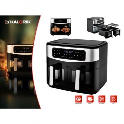 TKG AFT3008 fritéza teplovzdušná dvojkošíková