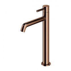 OMNIRES Y batéria umývadlová stojanková vyvýšená bez výpuste meď Y1212CP - ROZBALENÝ TOVAR