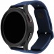 FIXED SET Silicone Sporty Strap s Quick Release 22mm smartwatch, modrý FIXSST2-22MM-BL