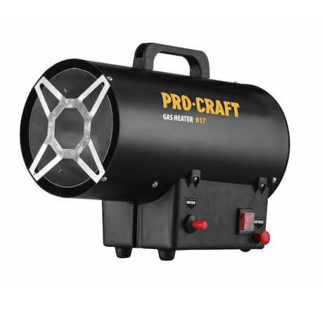 PROCRAFT H17 17kW ohrievač ventilátor plynový
