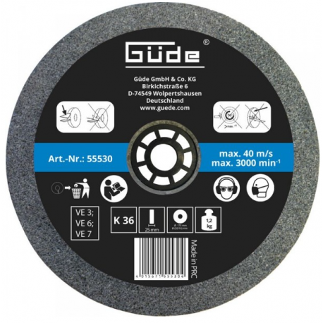 GUDE 175x25x32/16 K36 kotúč brúsny