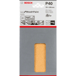 BOSCH 93x186 z40/10ks brusivo