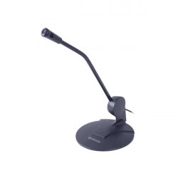 Defender MIC-117 čierny, stolový, kondenzátorový