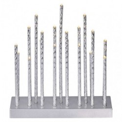 EMOS DCAW02 19LED Silver, WW, IP20