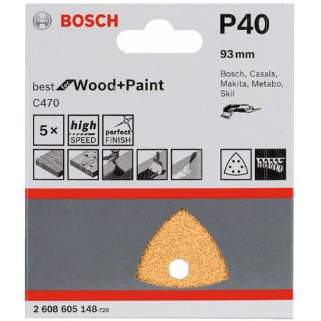 BOSCH 40z/5ks brusivo delta