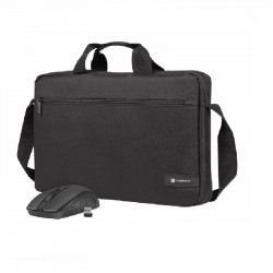 Natec set WALLAROO 2, brašna pro NB 15,6"+ bezdrátová myš 1600 DPI NTO-2051