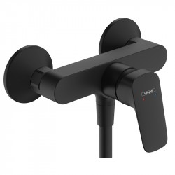 Hansgrohe Logis páková sprchová batéria na stenu matná čierna 71600670 - ROZBALENÝ TOVAR