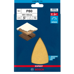 BOSCH 100x150 z80/10ks brusivo