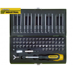 PROXXON 23107 1/4" 75d sada bitov