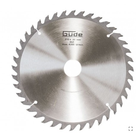 GUDE 210x30 40Z kotúč pílový