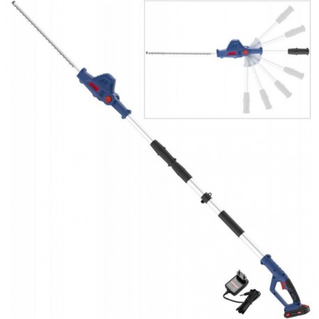 GUDE HST 18-201-05 plotostrih akumulátorový teleskopický